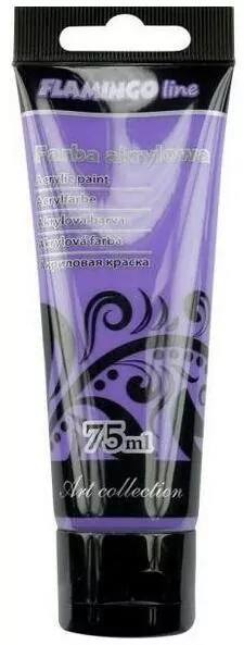 Farba akrylowa. Fioletowa 75ml - tantis.pl