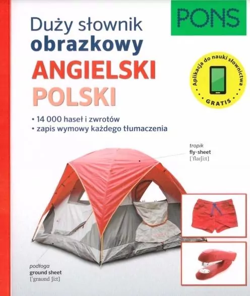 Duży słownik obrazkowy. Angielski - tantis.pl