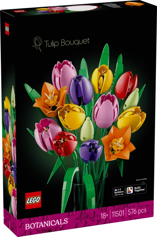 LEGO®. Botanical Collection. Bukiet tulipanów. 11501 - tantis.pl