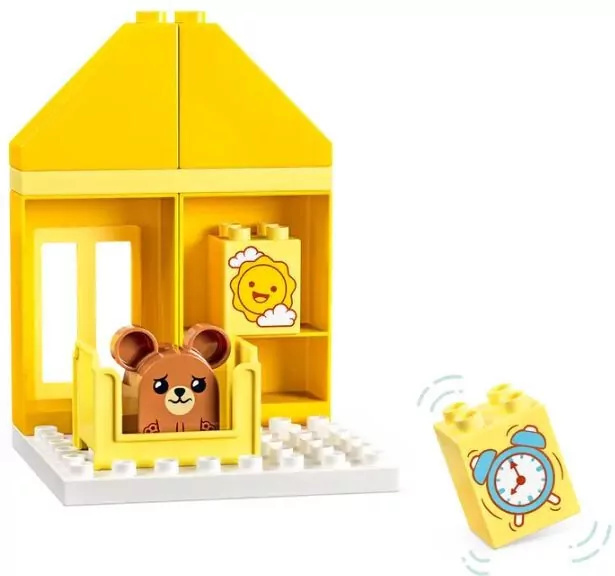 LEGO® DUPLO®. Moje pierwsze codzienne czynności — jedzenie i pora snu 10414 - tantis.pl