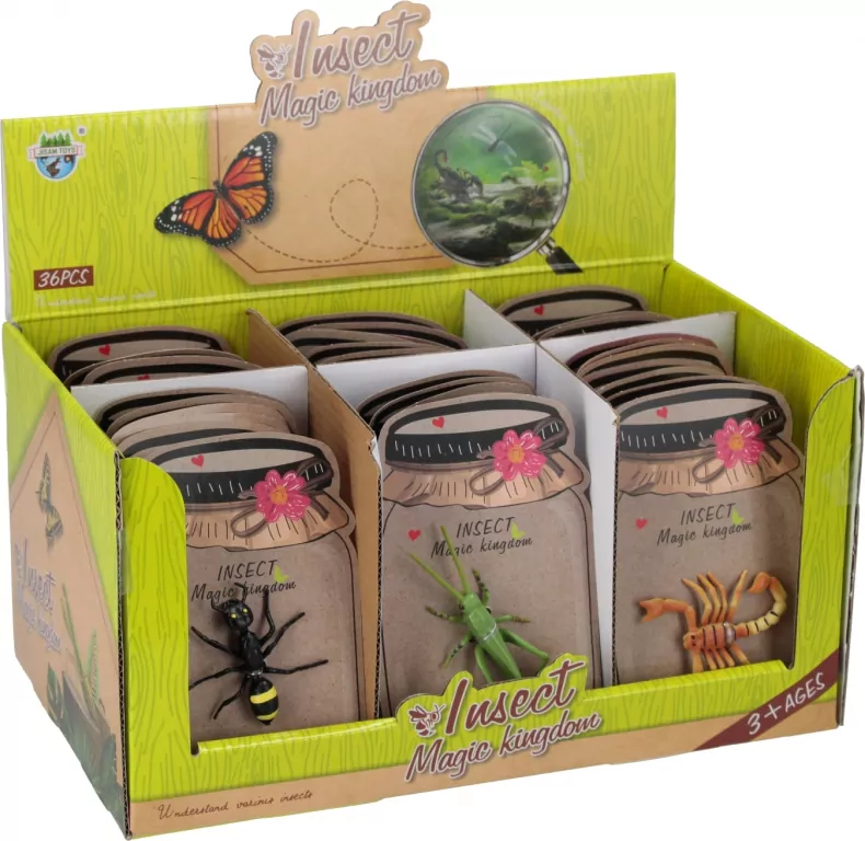 ZWIERZ INSEKTY 8X13 MIX10 MC B/C DISP 36/864 - tantis.pl