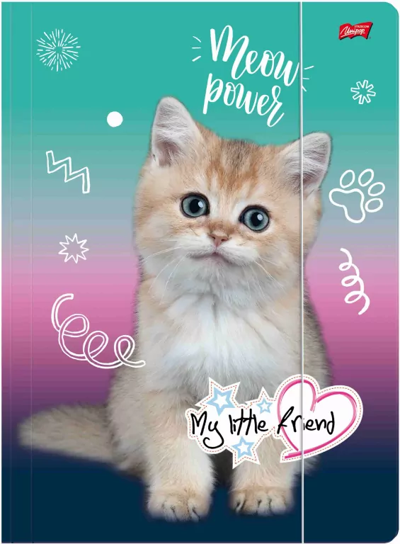 Teczka z gumką A4 My Little Friend Cat - tantis.pl