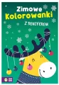 Zimowe kolorowanki z reniferem - tantis.pl
