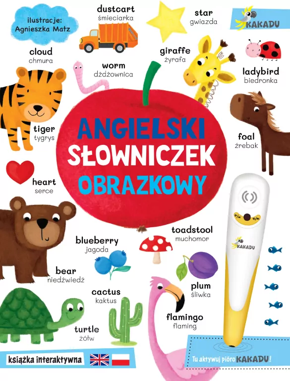 Mówiąca książka interaktywna "Angielski słowniczek obrazkowy" - tantis.pl