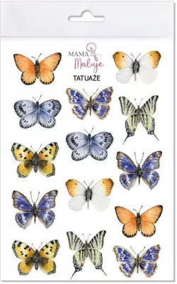 Tatuaże zmywalne Motyle 2