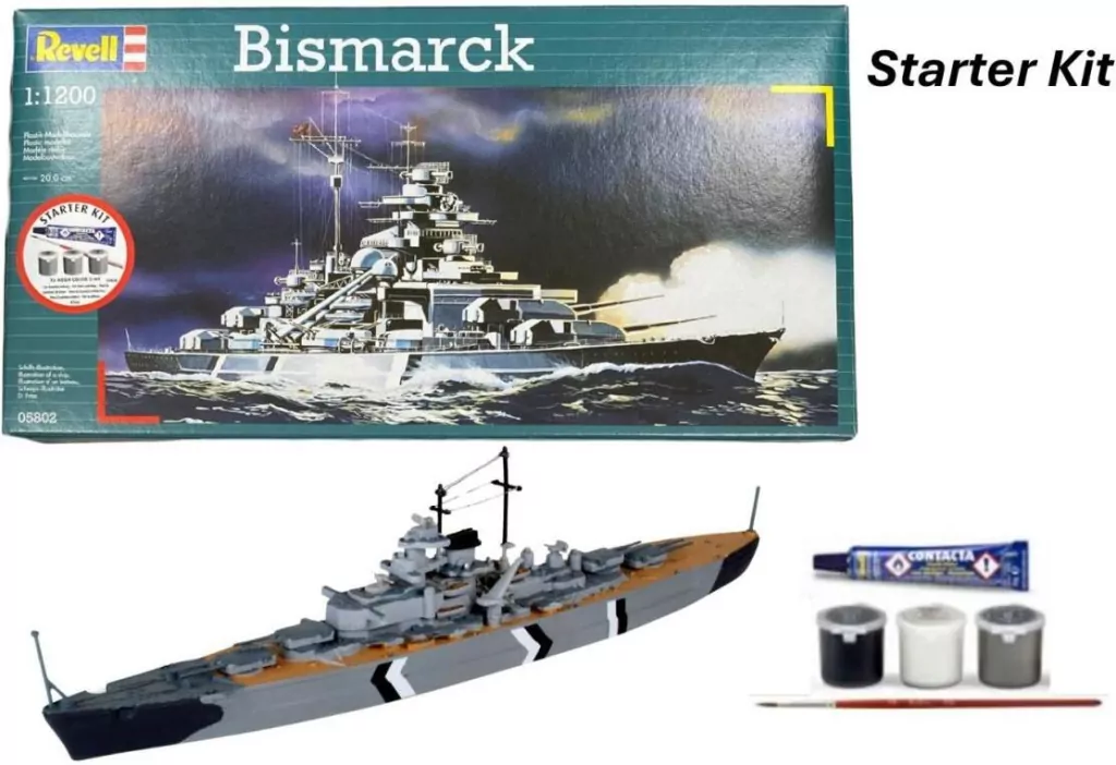 Revell Starter Kit - Bismarck - tantis.pl