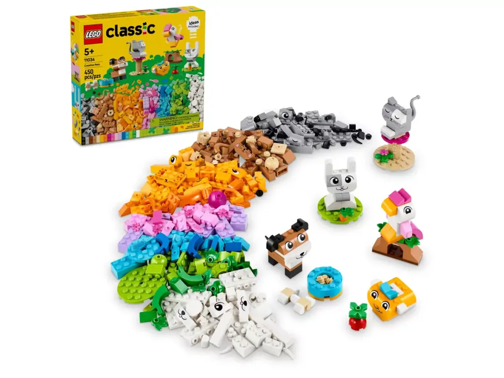 LEGO® Classic. Kreatywne zwierzątka 11034 - tantis.pl