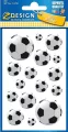 Naklejki papierowe Z Design Football - tantis.pl