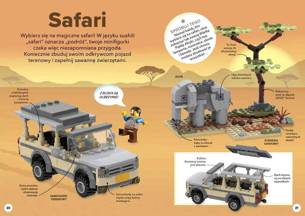 LEGO Księga pomysłów. Podróże - tantis.pl