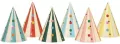 Czapeczki z pomponami 16cm 6szt - tantis.pl