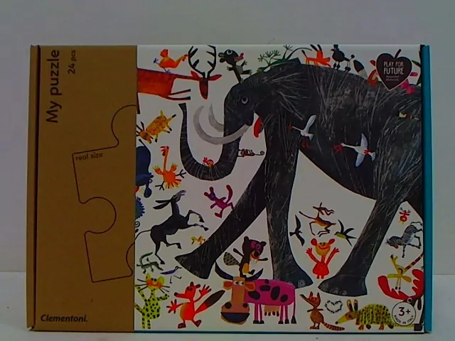 Clementoni. Moje Puzzle. Zwierzęta - tantis.pl