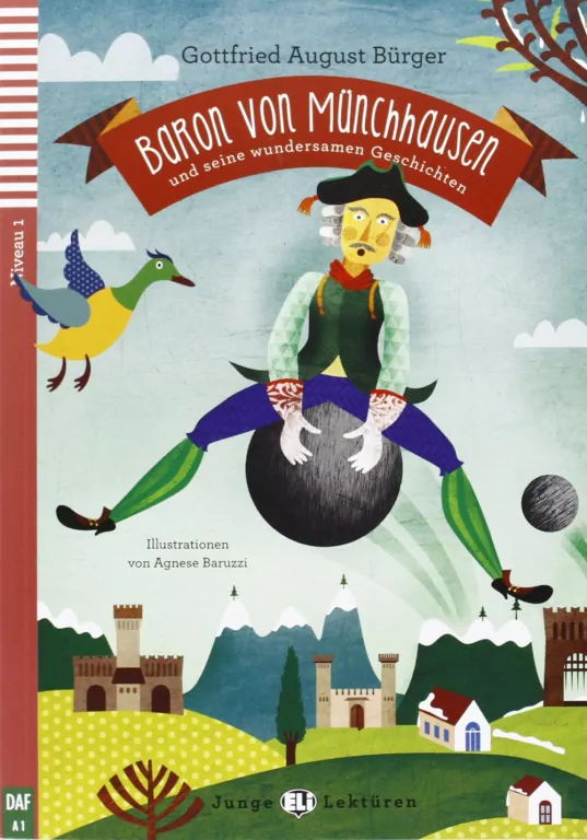 LN Baron von Münchhausen. Książka + audio online A1 - tantis.pl