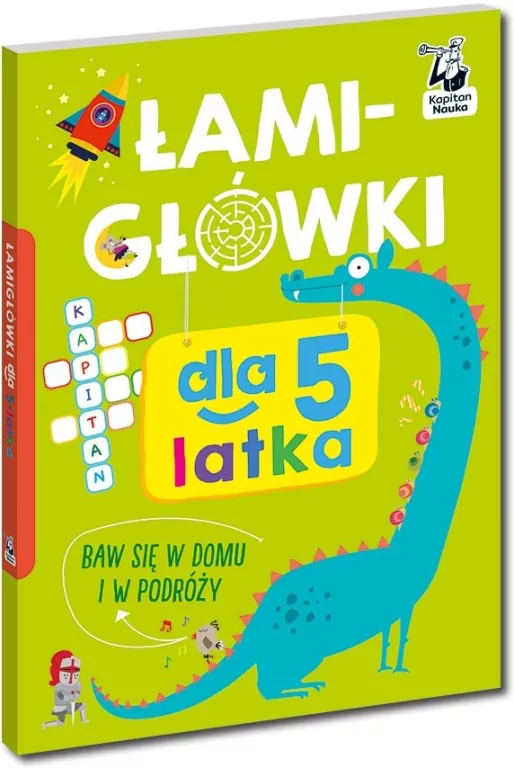 Kapitan Nauka. Łamigłówki dla 5-latka - tantis.pl