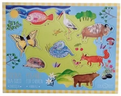 Polska dla dzieci - Zwierzęta - tantis.pl