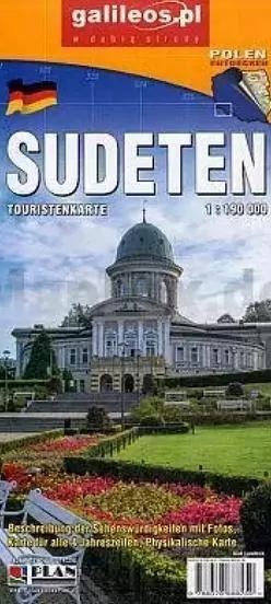 Mapa turystyczna - Sudeten 1:190 000 w.niemiecka - tantis.pl