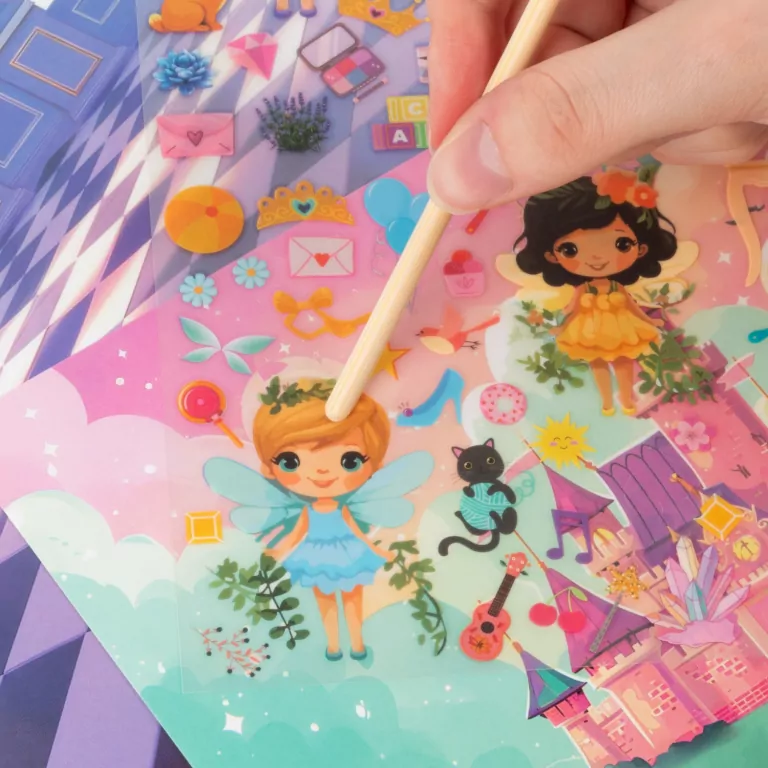 Zestaw kreatywny. Kalkomania Magic - tantis.pl