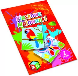 Multigra. Piaskowe malowanki. Motyl i papuga - tantis.pl