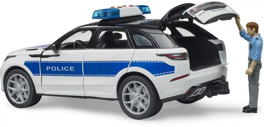 BRUDER RANGE ROVER VELAR POLICJA FIGURKA WB4 - tantis.pl