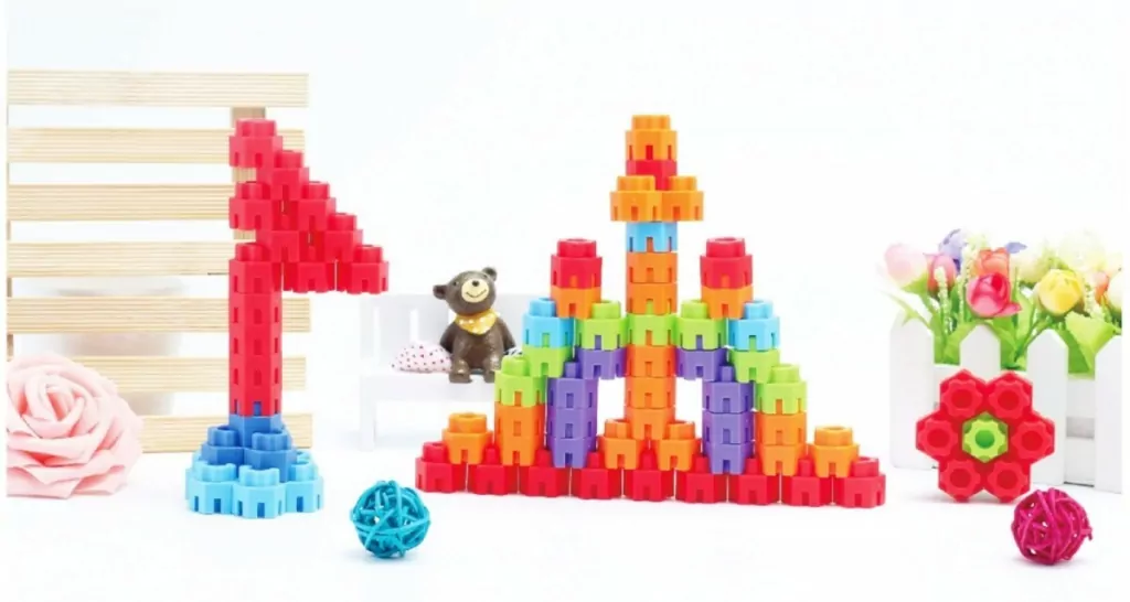 Klocki konstrukcyjne. 100 elementów - tantis.pl