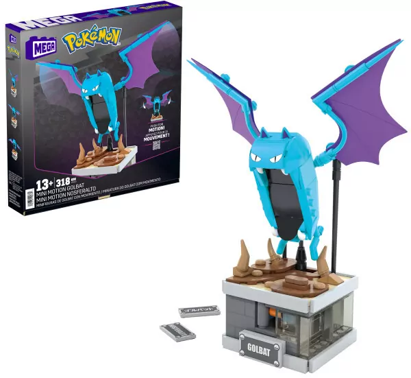 Mega Pokemon - Golbat z ruchem do ustawiania - tantis.pl