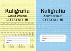 Pakiet: Kaligrafia. Zeszyt ćwiczeń. Litery / Cyfry. Klasa 1-3
