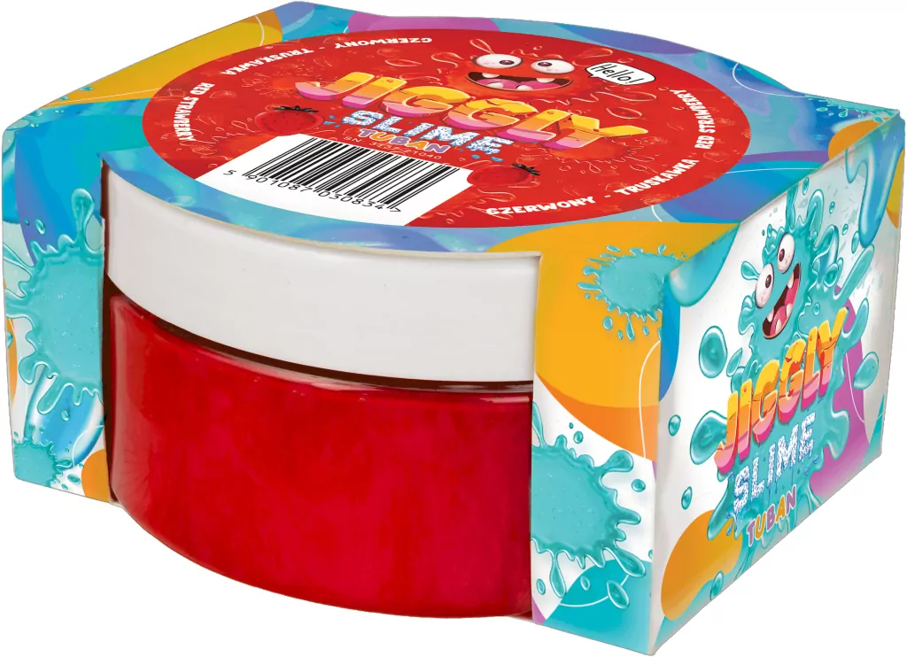 Jiggly Slime zapachowy czerwona truskawka 200g - tantis.pl