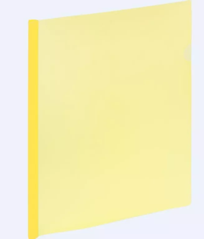 Skoroszyt zaciskowy A4. Żółty - tantis.pl