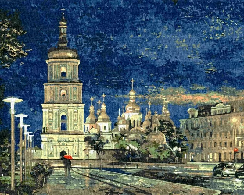 Malowanie po numerach. Plac Sofijski - tantis.pl