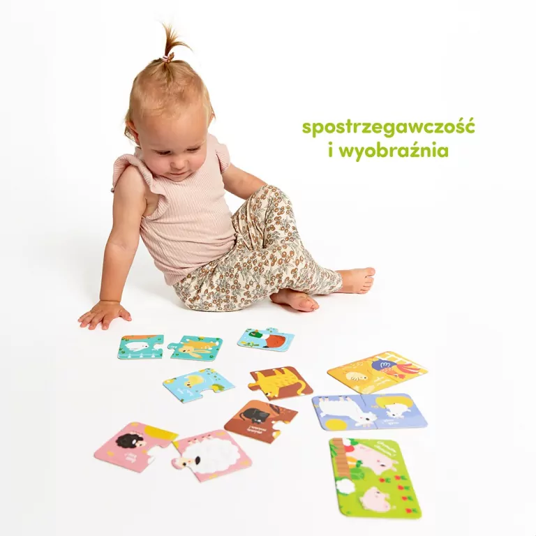 CzuCzu. Puzzle do pary. Zwierzątka z gospodarstwa - tantis.pl