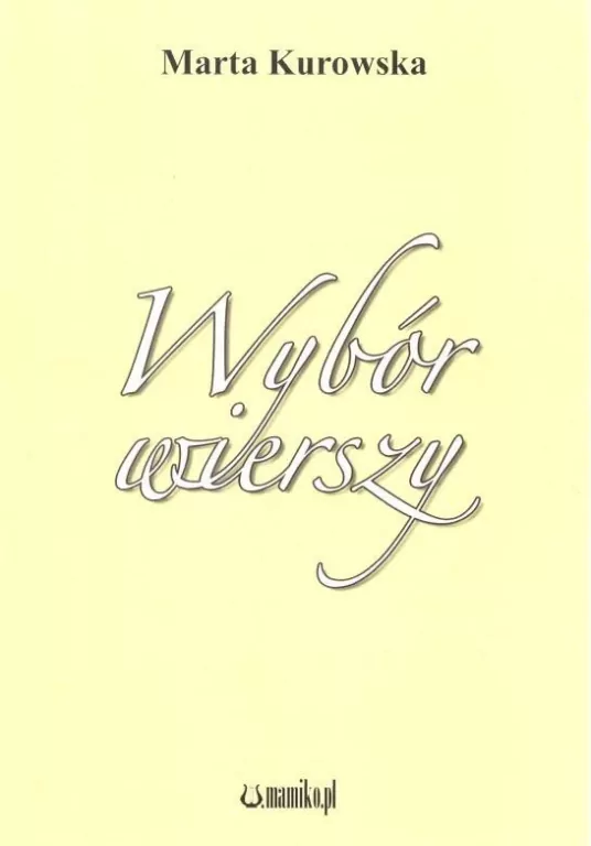 Wybór wierszy - tantis.pl