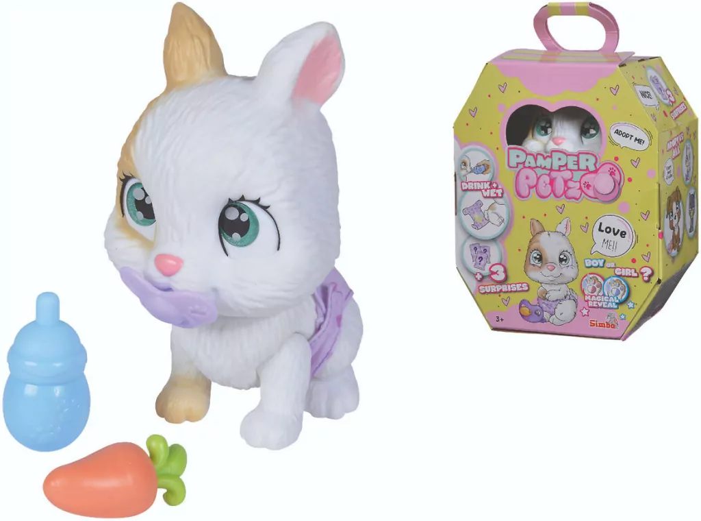 Pamper Petz. Królik z pieluszkowego gangu. Figurka interaktywna - tantis.pl