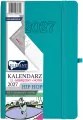 Kalendarz 2027 A5 tygodniowy Hip hop turkusowy - tantis.pl
