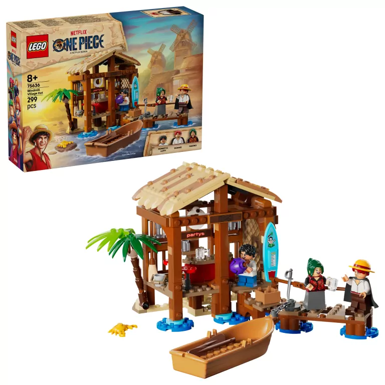 LEGO® One Piece. Chatka w wiosce Fuusha 75636 - tantis.pl
