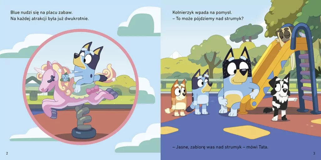 Strumyk. Bluey. Moja czytanka - tantis.pl