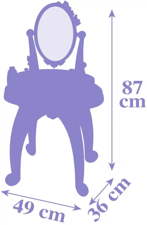 Toaletka dla dziewczynki 2w1. Kraina Lodu - tantis.pl