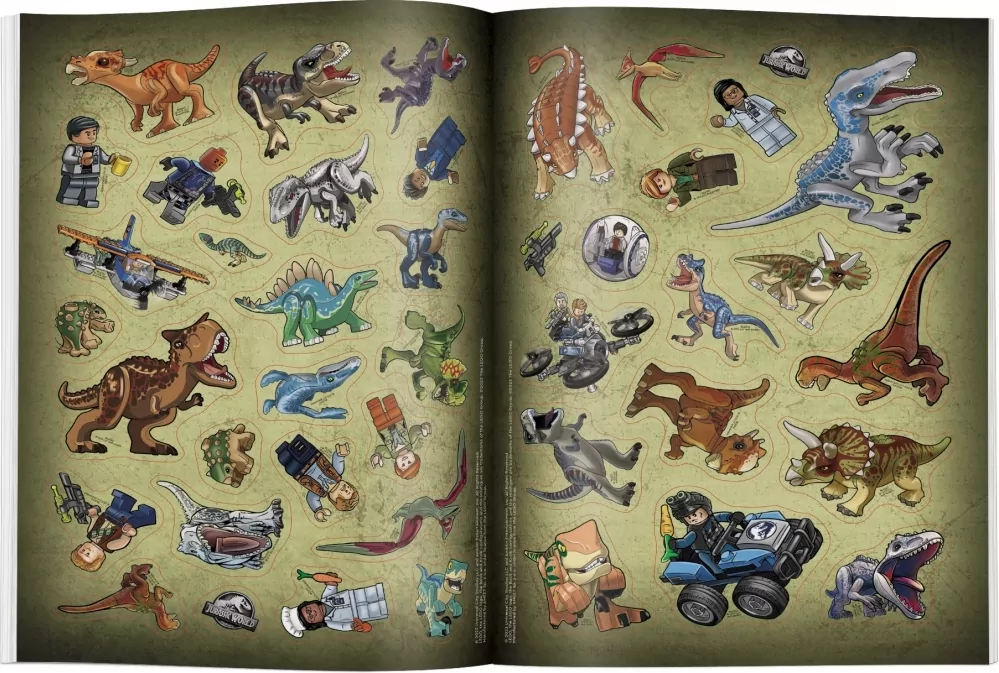 Połącz kropki. LEGO Jurassic World - tantis.pl