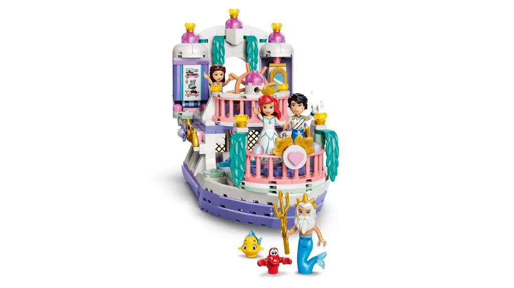 LEGO® Królewska łódź weselna Arielki 43299 - tantis.pl