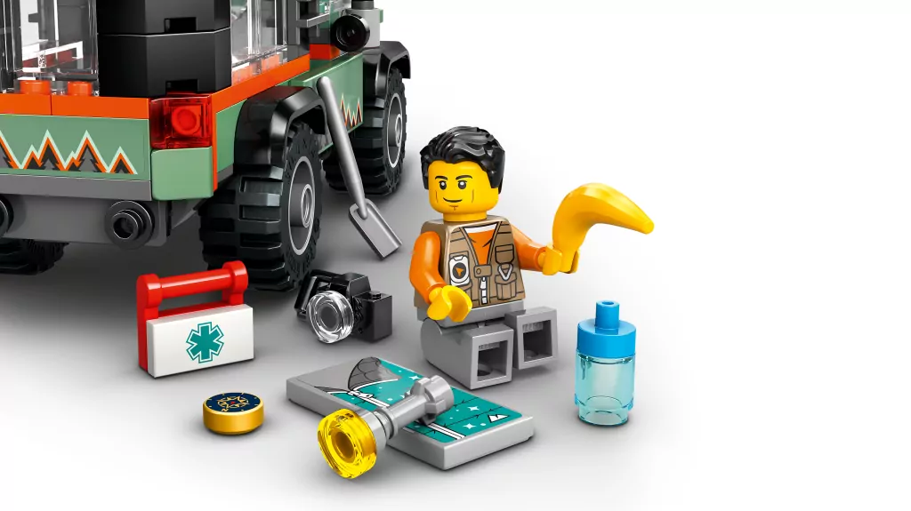 LEGO® City. Górska ciężarówka terenowa 4x4 60447 - tantis.pl