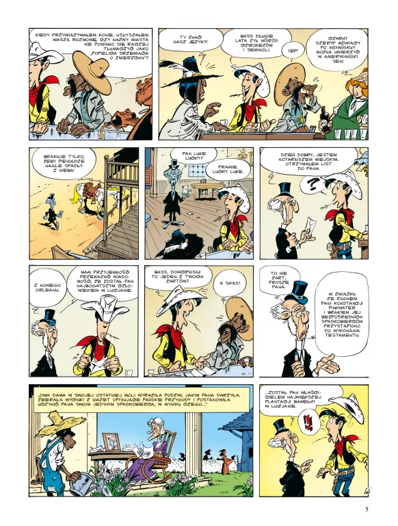 Lucky Luke. Kowboj w bawełnie - tantis.pl