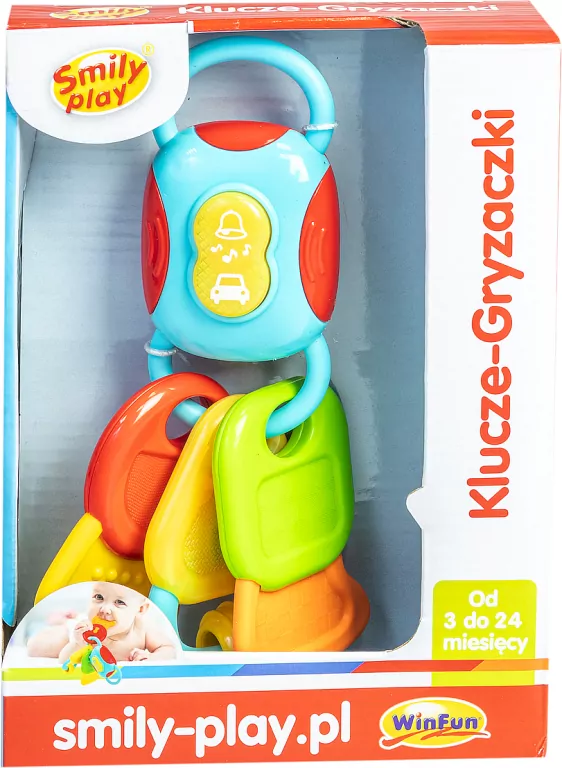 Gryzak dla dzieci Kluczyki - tantis.pl