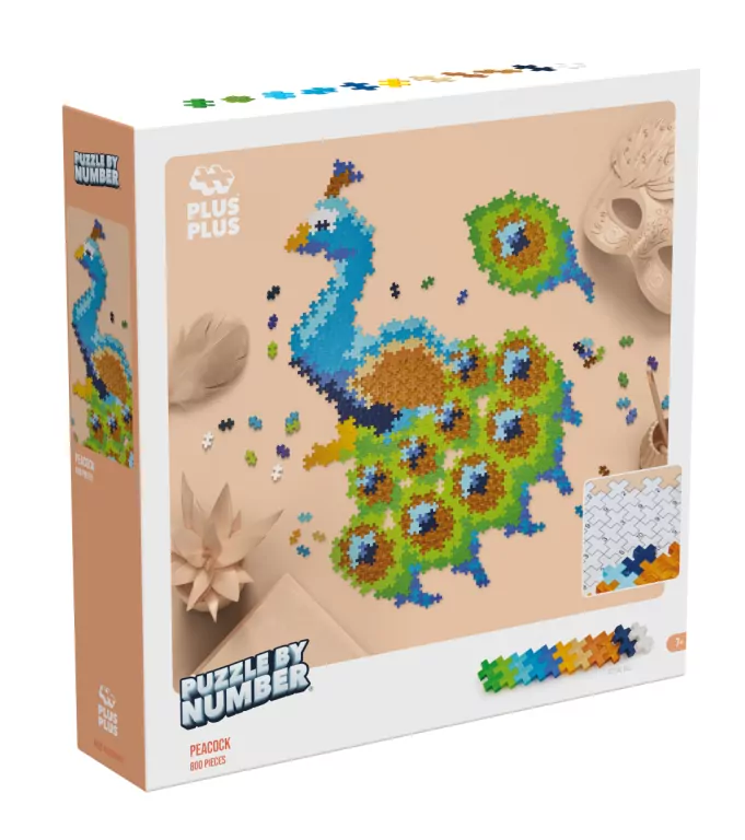 Puzzle By Number- Paw. Klocki Plus-Plus - tantis.pl