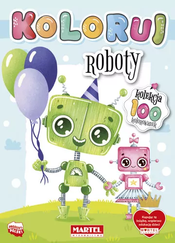 Koloruj. Roboty - tantis.pl