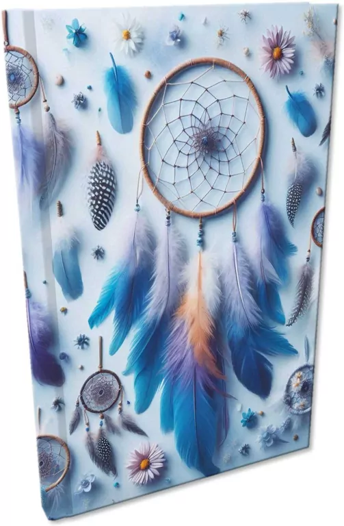 Notes A5 kratka Soft Touch Łapacze Blue - tantis.pl