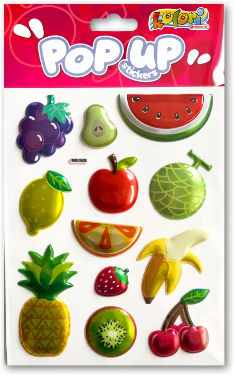 Naklejki metaliczne Fruits - tantis.pl