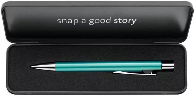 Długopis Snap K10 turkus metallic etui - tantis.pl