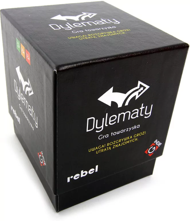 Dylematy. Gra towarzyska (druga edycja). Uwaga! rozgrywka grozi utratą znajomych - tantis.pl