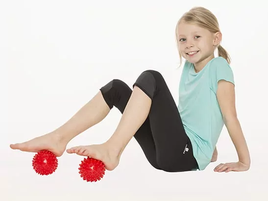 Piłka sensoryczna do masażu i rehabilitacji 9 cm - tantis.pl