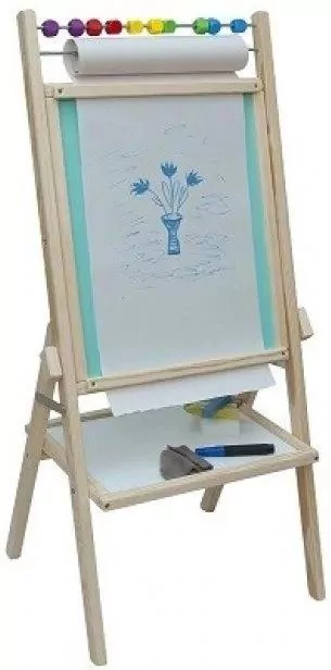 Tablica obrotowa kredowa z rolką papieru - tantis.pl