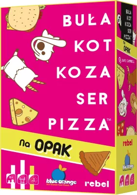 Buła, Kot, Koza, Ser, Pizza. Na opak
