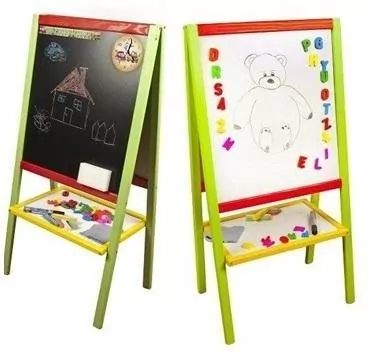 Tablica magnetyczna dwustronna kolorowa - tantis.pl